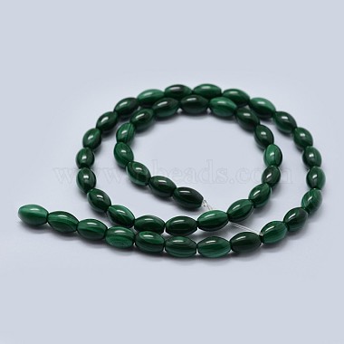 Chapelets de perles en malachite naturelle(G-F571-21-C)-2