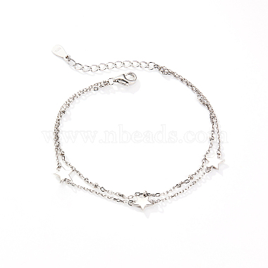 Star Sterling Silver Bracelets