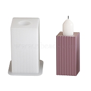 DIY Silicone Candle Molds Making, Scented Candles Molds, Square, 55x55x80mm, Inner Diameter: 23x23mm(SIMO-C017-02B)