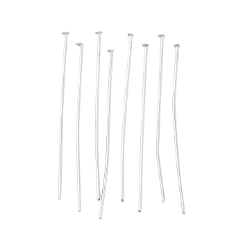 Tarnish Resistant 304 Stainless Steel Flat Head Pins, Stainless Steel Color, 35x0.6mm, 22 Gauge, about 5000pcs/bag, Head: 1mm