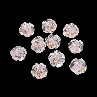 Handmade Gold Foil Lampwork Beads(LA-CBABC67-01A)-1