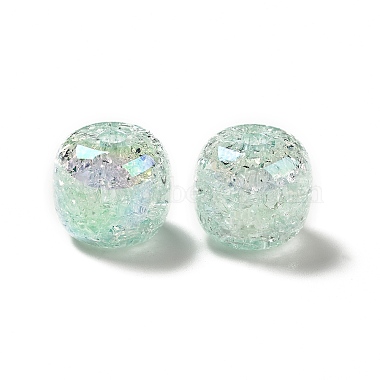 placage uv perles acryliques craquelées irisées arc-en-ciel(PACR-M002-04)-4