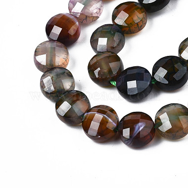 Chapelets de perles d'agate naturelle(G-S359-366C)-3