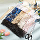 3D Flower Organgza Polyester Embroidery Ornament Accessories(DIY-WH0297-20C)-4