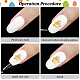 Globleland 10 Sheets 10 Style Paper Nail Art Stickers Decals(DIY-GL0006-05)-4