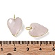 Natural Rose Quartz Pendants(G-G012-11G-02)-4