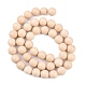 Natural Fossil Beads Strands(G-E110-8mm-2)-3