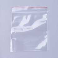 Zip Lock Bags, Resealable Bags, Top Seal, Self Seal Bag Bags, Clear, 25x17cm, Unilateral Thickness: 2.3 Mil(0.06mm)(OPP-Q005-17x25cm)