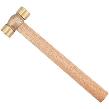 Copper Alloy Hammer, with Plastiorcoated Handle, Orange Red, 30x8cm