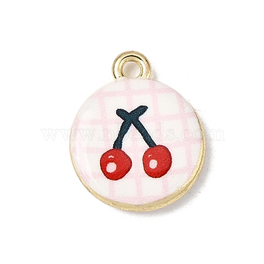 Printed Alloy Pendants(ENAM-F160-03B-G)-1