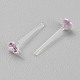 Resin Stud Earring Finding(RESI-WH20001-08E)-2