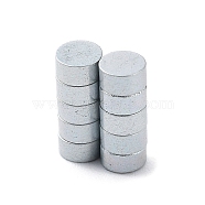 Flat Round Refrigerator Magnets, Office Magnets, Whiteboard Magnets, Durable Mini Magnets, Platinum, 3x1.5mm(FIND-K012-02B)