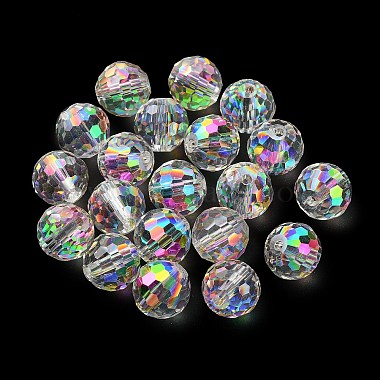 Clear Round Glass Beads