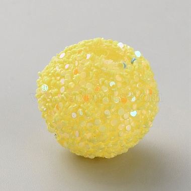不透明なアクリルグリッタービーズ(FIND-CJC0010-111A-01)-1
