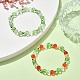 2pcs 2 ensembles de bracelets extensibles en perles de verre de couleur(BJEW-JB10027-02)-2