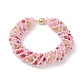 bracelet toho japonais en perles de graines et au chalumeau avec fermoirs magnétiques en laiton(BJEW-MZ00036-01)-1