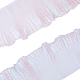 ruban plissé en organza de couleur dégradé de 5 yards(OCOR-GF0002-19)-1