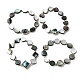 Abalone Shell Beads Stretch Bracelets(BJEW-D315-03P)-2