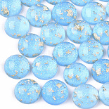 12mm LightSkyBlue Half Round Resin Cabochons(X-CRES-T012-07C)