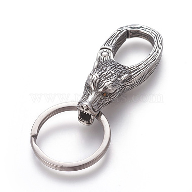 Antique Silver Animal Stainless Steel Clasps