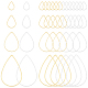 160Pcs 8 Styles Brass Linking Rings(KK-ME0003-04)-1