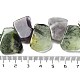 Natural Prehnite & Amethyst Beads Strands(G-P528-K08-01)-4