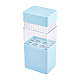 プラスチック製の化粧ブラシ収納容器付き腹筋(AJEW-WH0168-18A)-1