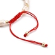 Bracelets de perles tressées en fil de nylon ajustable(BJEW-JB05382-01)-3