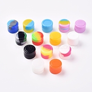 Food Grade Silicone Boxes, Column, Random Single Color or Random Mixed Color, 2.2x1.7cm, Inner Diameter: 1.5cm, Capacity: 2ml(X-CON-WH0069-57)