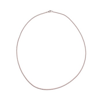 Men's 316 Stainless Steel Cable Chain Necklaces, Stainless Steel Color, 23.62 inch(60cm)