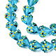 Handmade Bumpy Lampwork Beads Strands(LAMP-N029-011C)-3