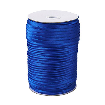 Polyester Fiber Ribbons, Blue, 3/8 inch(11mm), 100m/roll