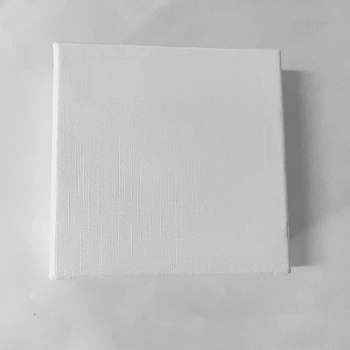 Square Cardboard Jewelry Gift Boxes, with Sponge Inside, White, 9.3x9.3x3.1cm, Inner Diameter: 8.6x8.6cm