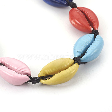 Adjustable Nylon Thread Cord Braided Bracelets(X-BJEW-JB04073)-2