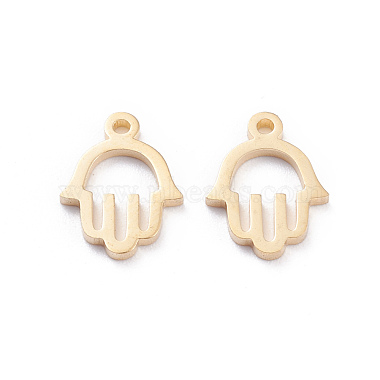 Golden Palm 304 Stainless Steel Charms