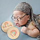 2Pcs 2 Style Double-face Printed Wooden Baby Photo Props(DJEW-WH0601-001)-6