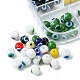 156Pcs 12 Colors Baking Painted Glass Beads(DGLA-FS0001-04)-2