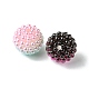 50Pcs 5 Colors Imitation Pearl Acrylic Beads(OACR-FS0001-62A)-2