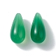 Натуральный зеленый оникс шарики агата(G-F741-02B-02)-2