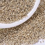 MIYUKI Delica Beads, Cylinder, Japanese Seed Beads, 11/0, (DB0433) Galvanized Champagne, 1.3x1.6mm, Hole: 0.8mm, about 2000pcs/10g(X-SEED-J020-DB0433)
