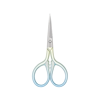 Stainless Steel Scissors, Sewing Scissors, Light Blue, 92x45mm