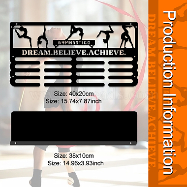 Iron Medal Holder & Tray(AJEW-WH0394-018)-3