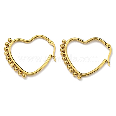 Heart 304 Stainless Steel Earrings