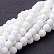 Synthetic White Agate Beads Strands(X-G-D419-8mm-01)-1