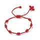 3Pcs 3 Size Nylon Braided Knot Cord Bracelet(BJEW-JB08369)-5