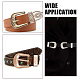 WADORN 6 Sets 3 Colors Belt Alloy Buckle Sets(FIND-WR0011-10)-6