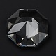 verre transparent grands pendentifs(GLAA-R223-09A)-3