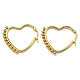 PVD Vacuum Plating Heart 304 Stainless Steel Hoop Earrings for Women(EJEW-C053-06G)-1