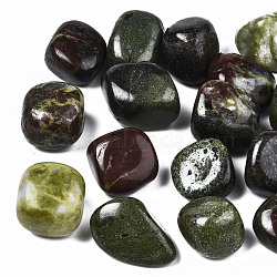 Natural Dragon Blood Beads, Healing Stones, for Energy Balancing Meditation Therapy, Tumbled Stone, Vase Filler Gems, No Hole, Nuggets, 19~30x18~28x10~24mm 250~300g/bag(G-N332-006)