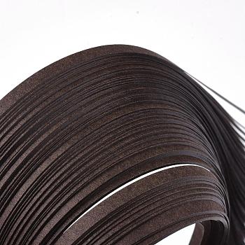 Quilling Paper Strips, Saddle Brown, 530x10mm, about 120strips/bag
